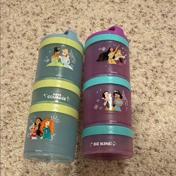 Disney Princess Stackable Snack Containers - whiskware - Picture 1 of 1